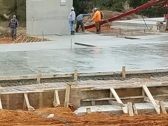 Senter Transit Mix at work